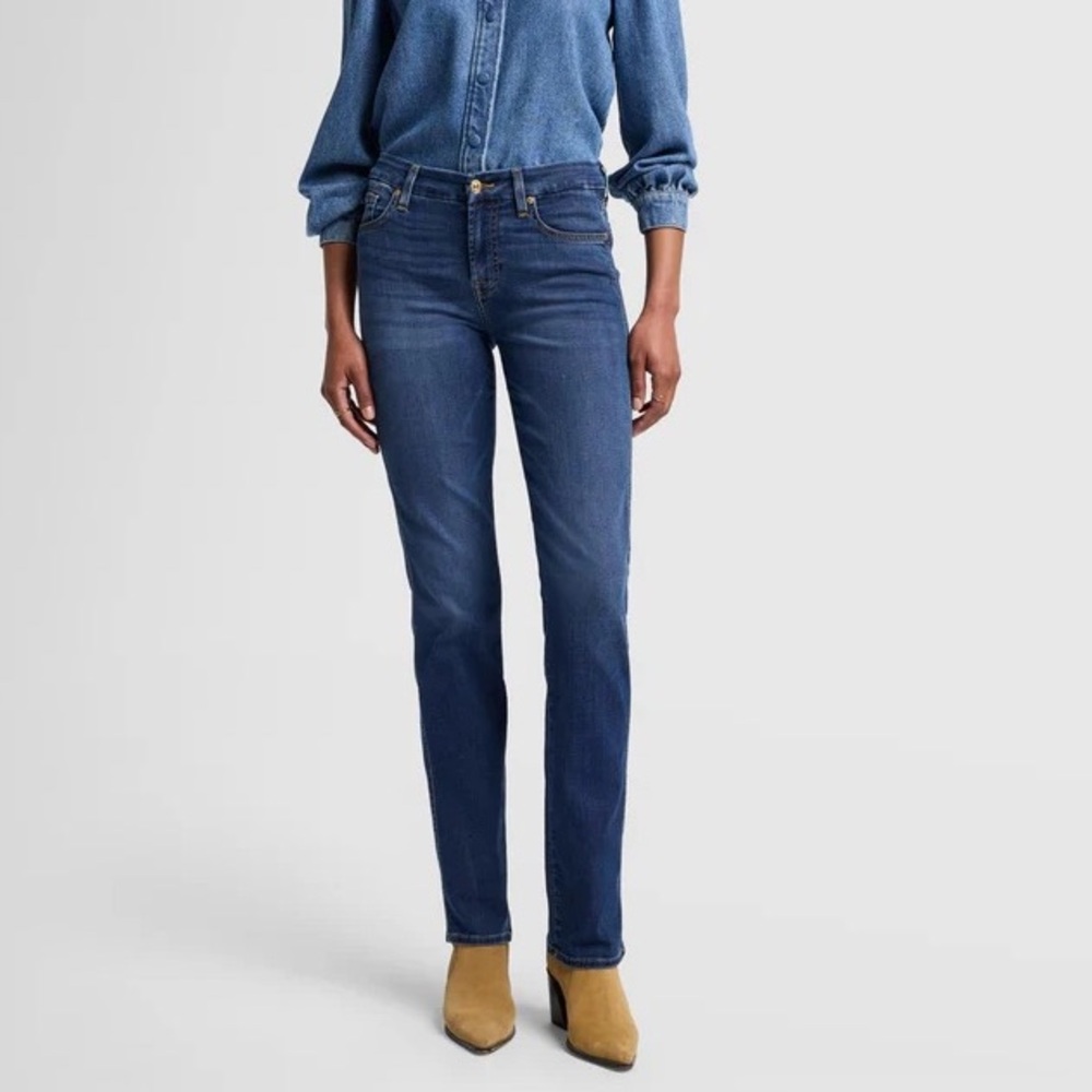 7 For All Mankind Kimmie Cigarette Straight Jeans
